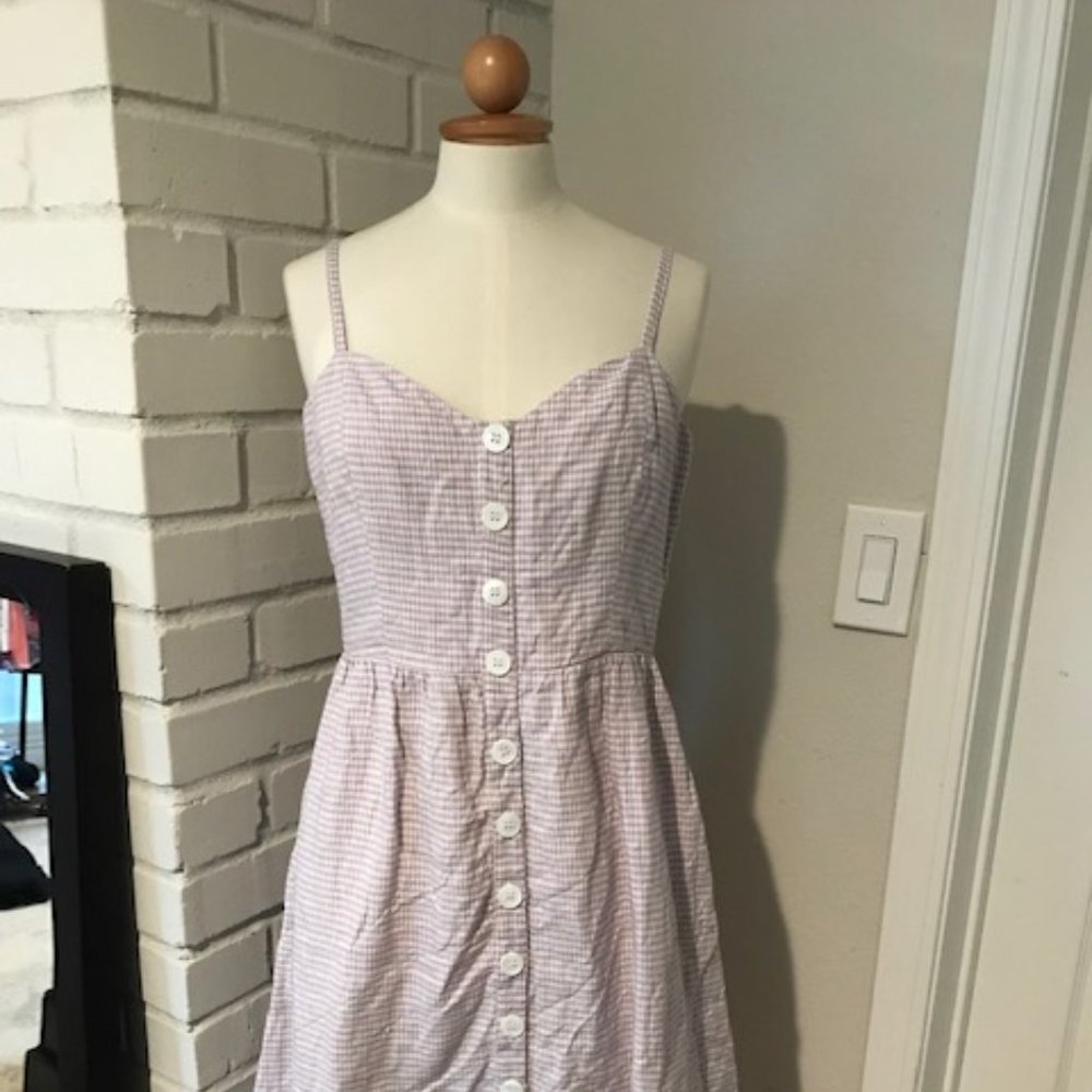 Reformation Purple Dress